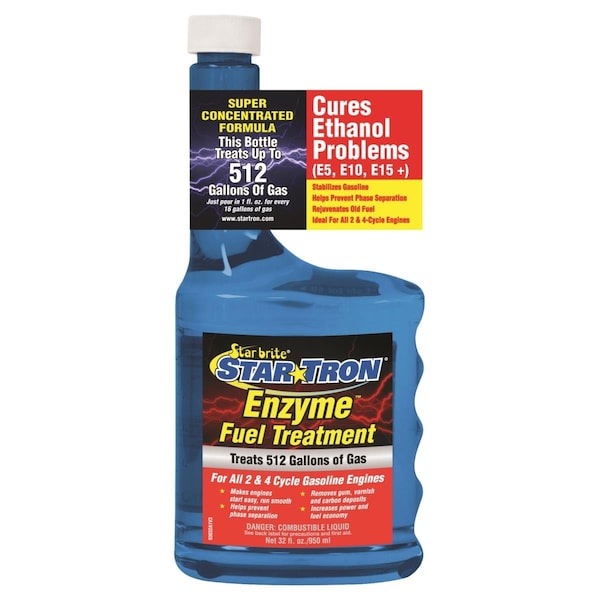 Star Brite 093032 32 oz Star Tron Enzyme Fuel Treatment - Concentrated Fuel Formula ST380433 - main